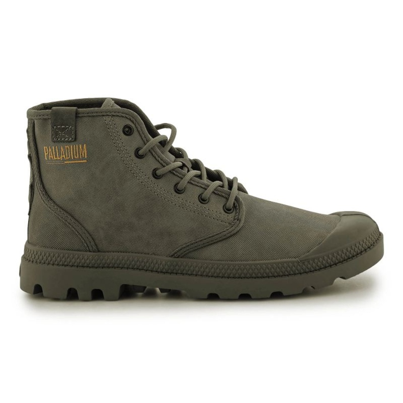 Palladium Pampa Hi Coated U 74375-377-M Dusky Green -kengät vihreä