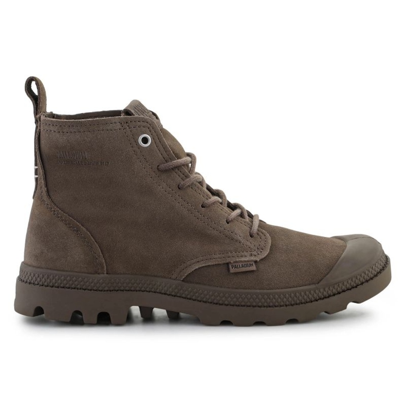 Palladium Pampa Hi Skin -kengät 74379-276-M ruskea