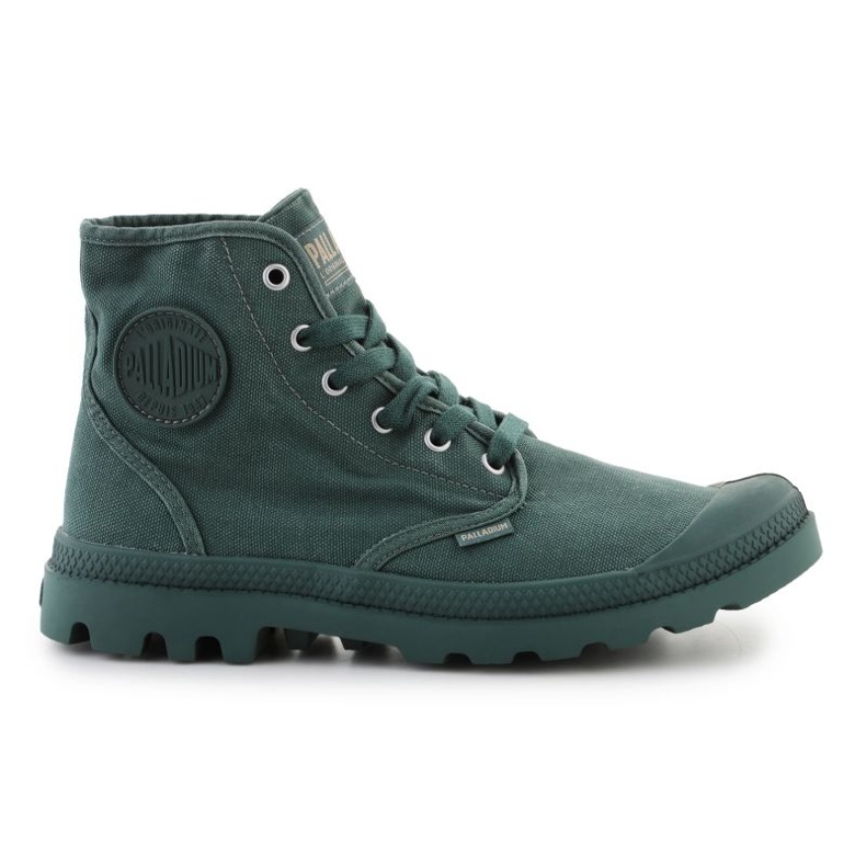 Palladium Pampa Hi 02352-398-M Pine Needle -kengät vihreä