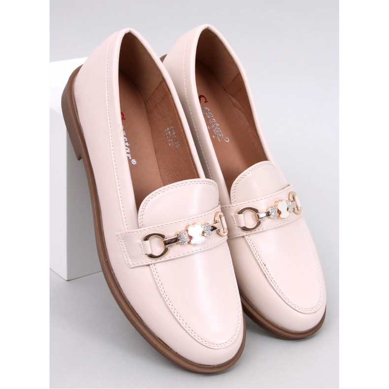 Seastar Naisten täysjyvämokasiinit nallekarhuilla beige