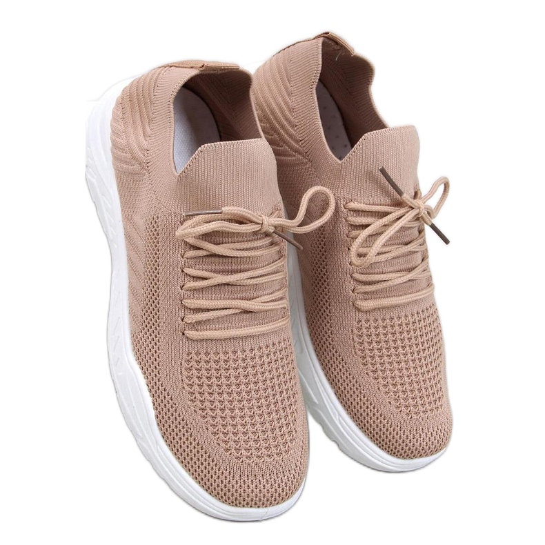 Khaki-sukka urheilukengät ruskea