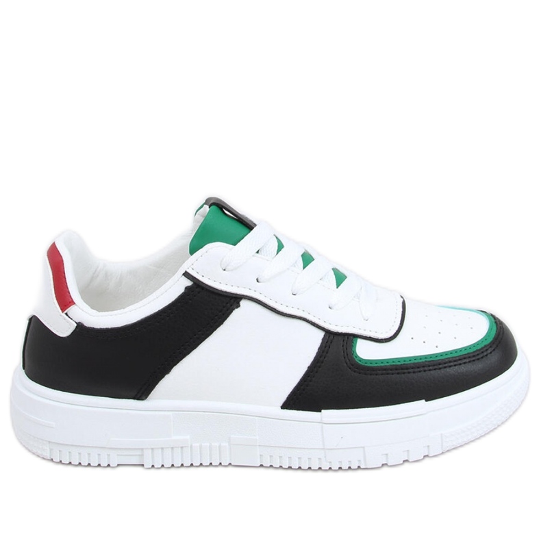 Naisten urheilukengät Mustat valkoinen