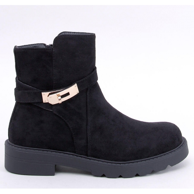 Drapers Mustat mokkanahkaiset nilkkurit - Inello