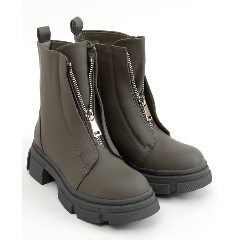 Kobra Army Green sotilastyöntekijän saappaat - Inello vihreä