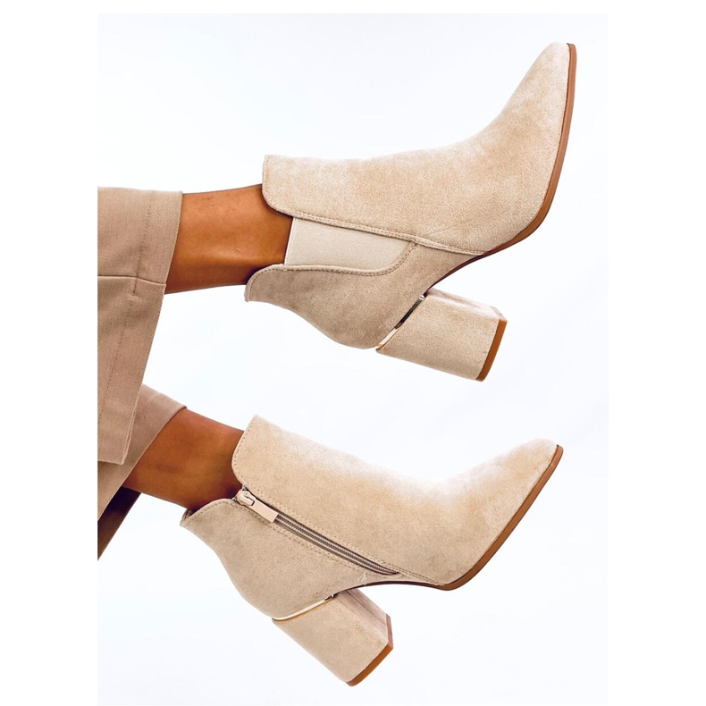 Croix Beige mantelivarvaskorkoiset nilkkurit - Inello