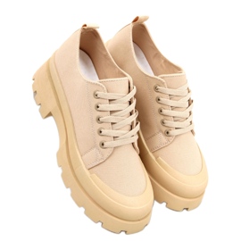 Golv Khaki vaelluslenkkarit - Inello beige