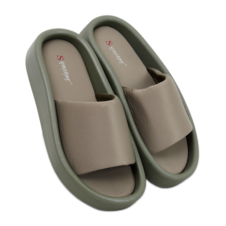 Fontes Oliver pehmeä naisten sandaali - Inello vihreä