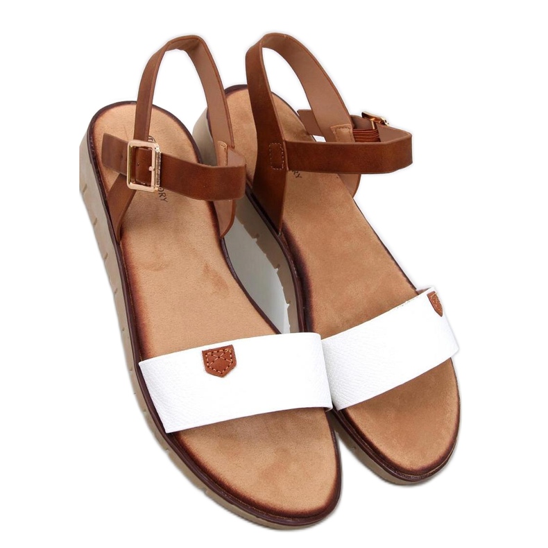 Almera White naisten sandaalit - Inello valkoinen