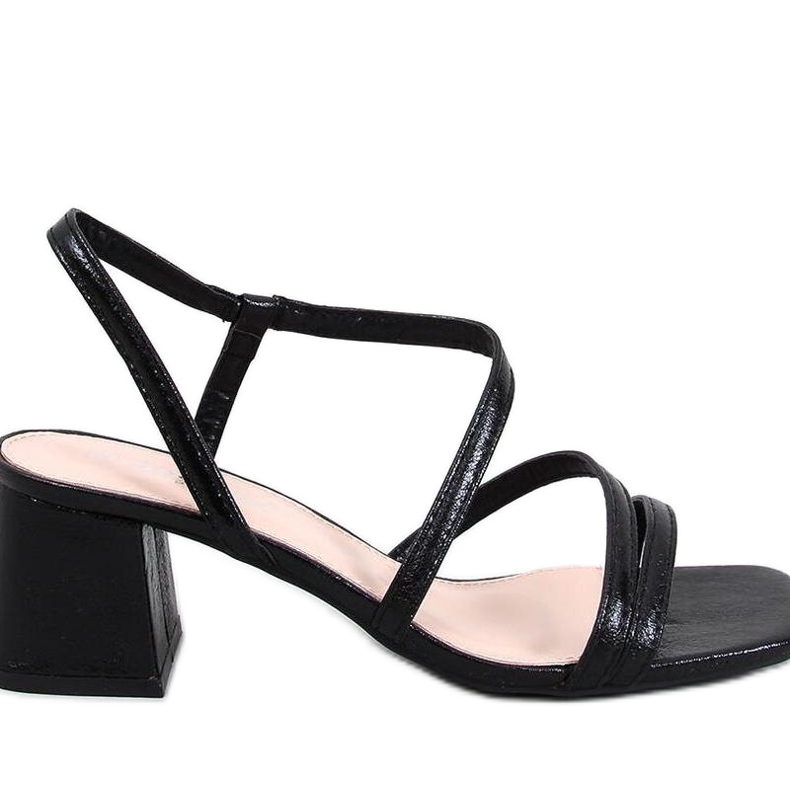 Cudini Mustat korkeakorkoiset sandaalit - Inello