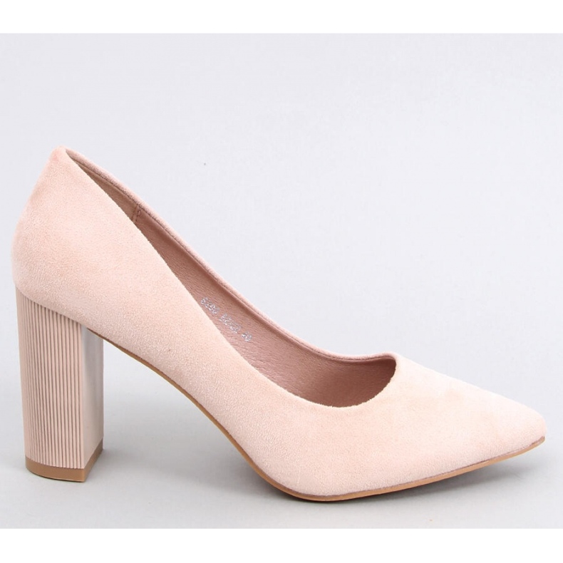 Annette Beige stiletto-pumput - Inello