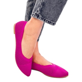 Harjakatkoiset mantelibaleriinat Sotty Fuchsia - Inello vaaleanpunainen