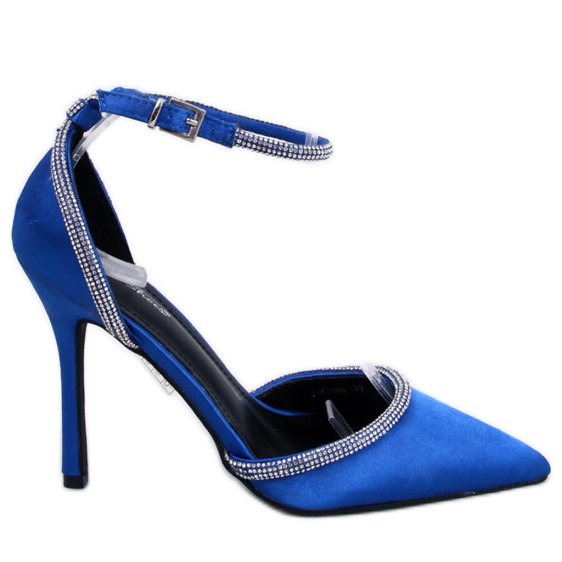 Conway Blue stiletto-pumput strassilla - Inello