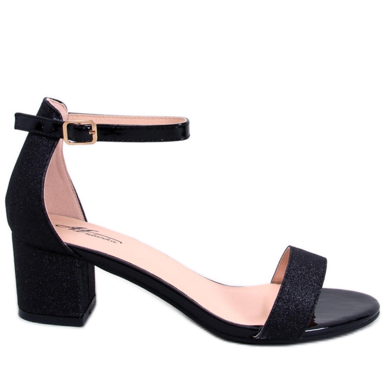 Costello Mustat korkeakorkoiset sandaalit - Inello