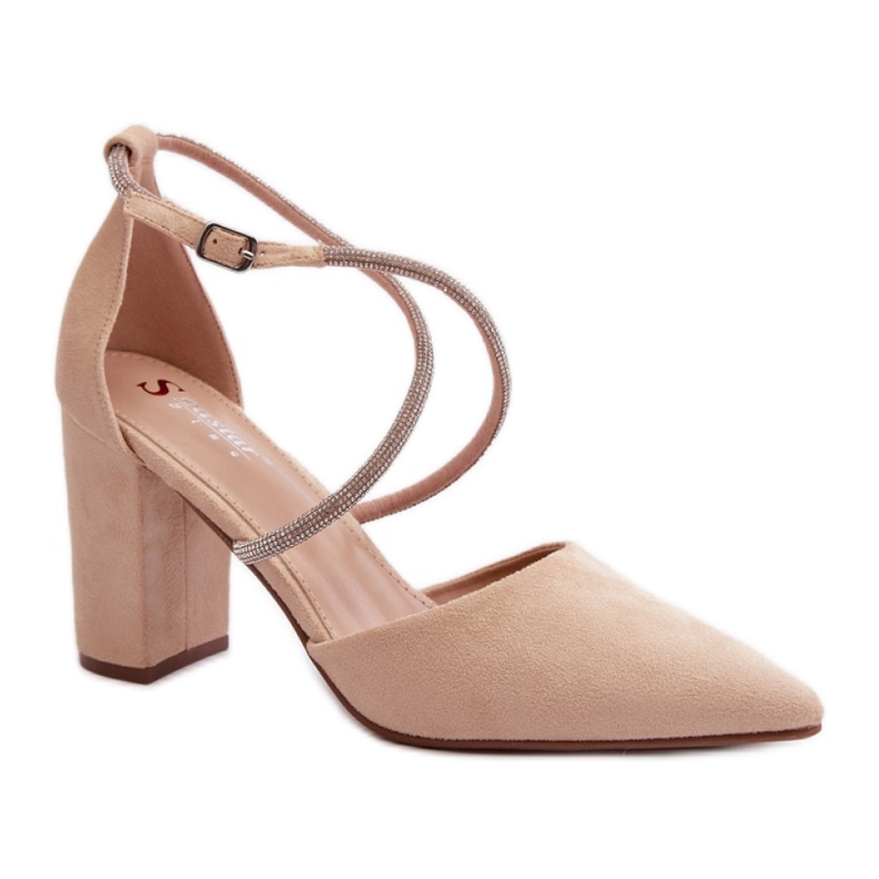 Step in style Pumput Malli Lagra QA205P Beige - Astu tyyliin