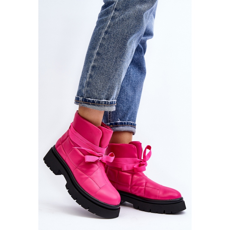Step in style Saappaat Malli Bizzanti NS307 Pink - Astu tyyliin vaaleanpunainen