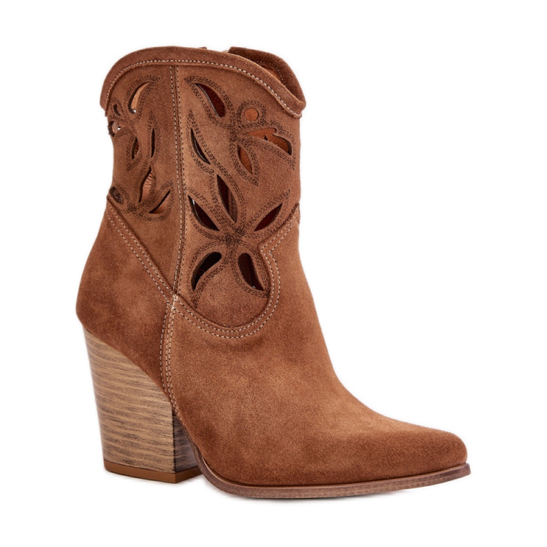 Step in style Saappaat Malli Lewski 3612 Brown - Astu tyyliin beige