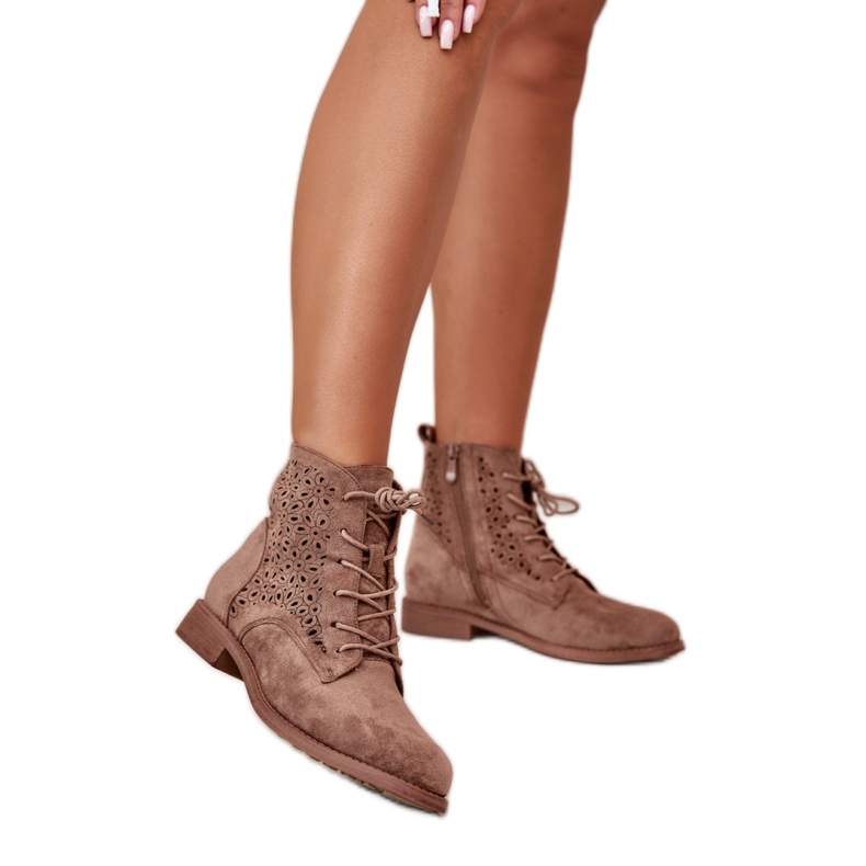 Step in style Saappaat Malli S.Barski HY66-136 Ruskea - Astu tyyliin