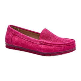 Step in style Mokasiinit Malli S.Barski LR755 Fuchsia - Astu tyyliin vaaleanpunainen Step in style Mokasiinit Malli S.Barski LR755 Fuchsia - Astu tyyliin vaaleanpunainen