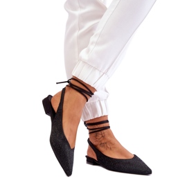 Naisten balettikorko, musta