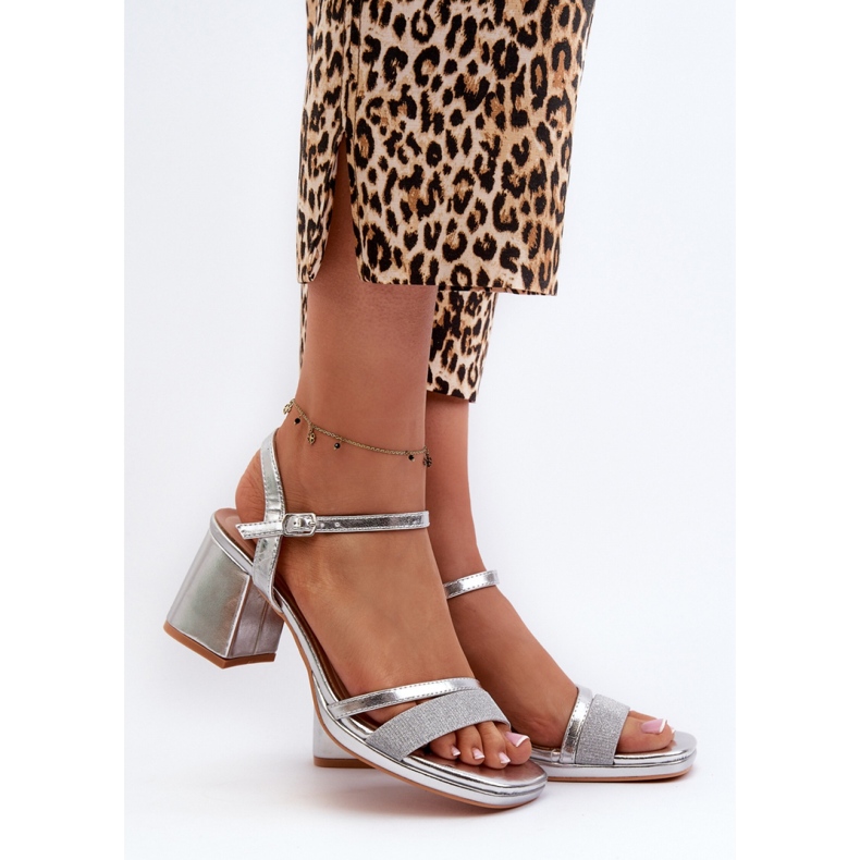 Step in style Sandaalit Malli Tessata C-147 Silver - Astu tyyliin harmaa