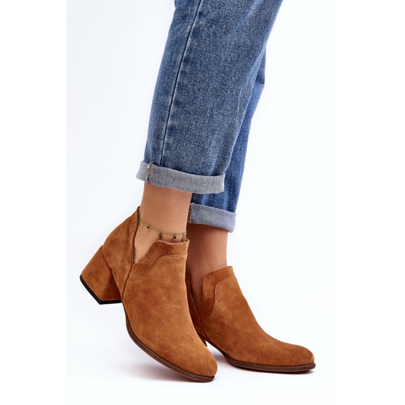 Step in style Saappaat Malli Dalros 4175 Camel - Astu tyyliin ruskea
