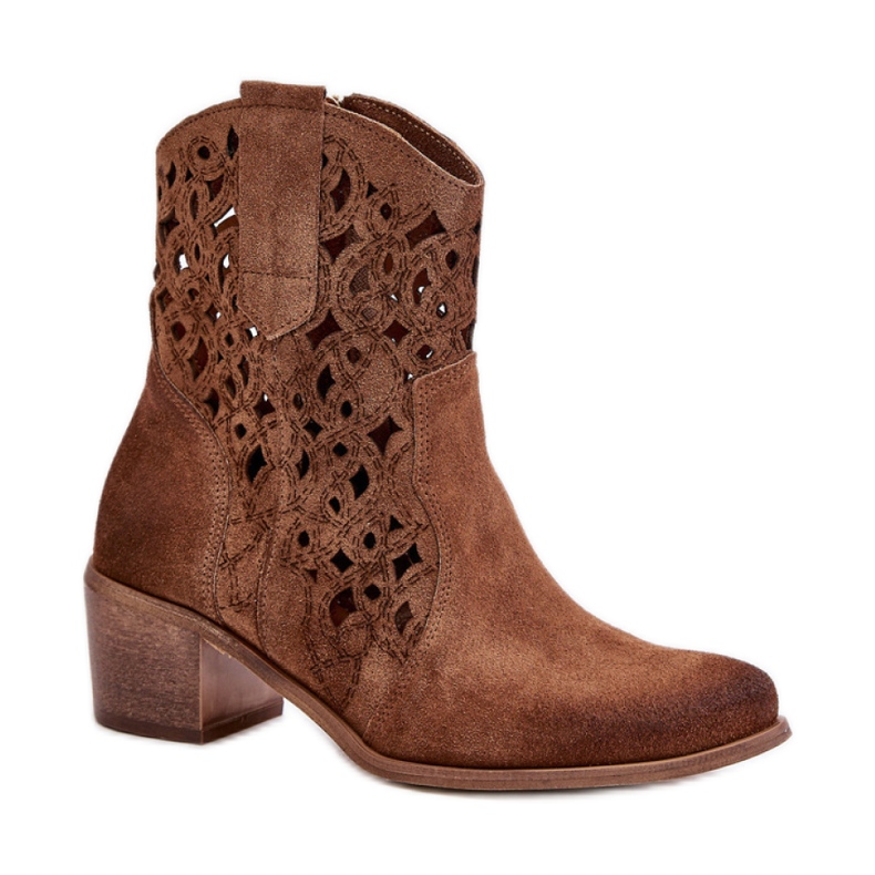 Lewski Mokkanilkkurit, joissa harjakattoinen päällinen ruskea