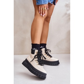 Step in style Saappaat Malli Jelenia J74779 Beige - Astu tyyliin