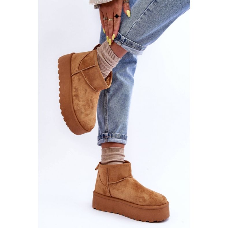 Step in style Lumikengät Malli Corcoran 2818 Brown - Astu tyyliin ruskea