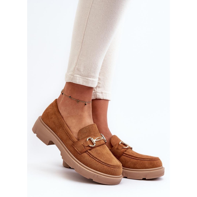 Step in style Loafers Malli Lighas F003 Camel - Astu tyyliin ruskea