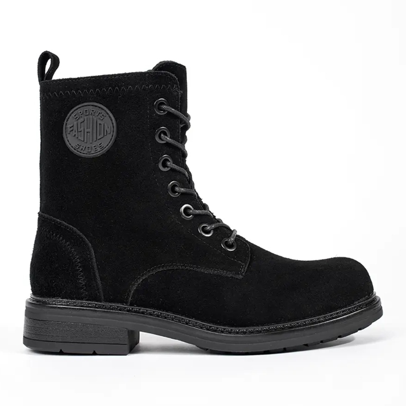 Sergio Leonen mustat naisten laukut luonnollisesta nubukinnahasta