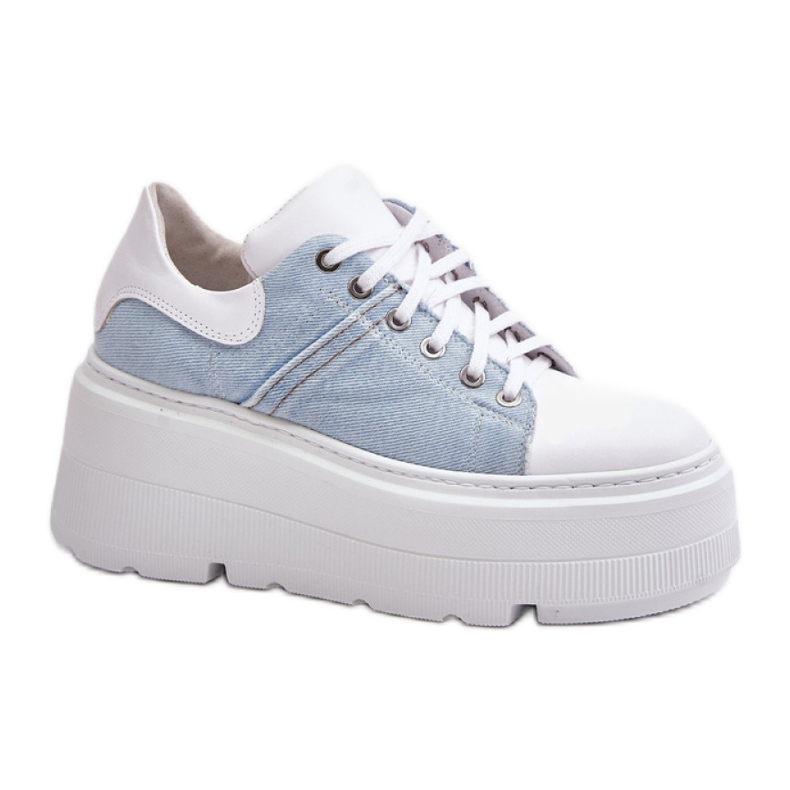 Lewski White Platform -urheilukengät valkoinen