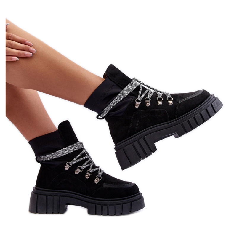 Step in style Nilkkurit Malli Acorn 88-65 Black Suede - Tyylikkäästi musta