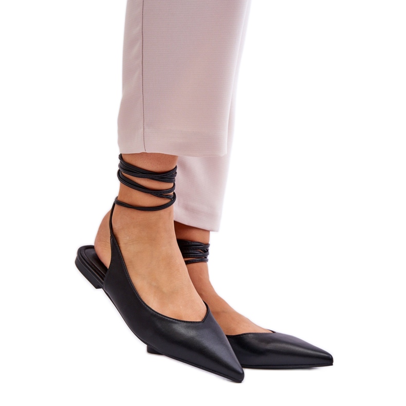 Step in style Balettiasunnot Malli Turriso 2530-1 Musta - Astu tyyliin