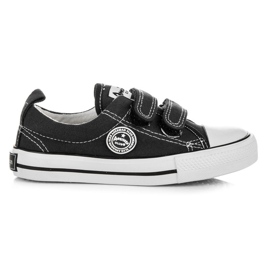 American Club Tarranauhalla kiinnitetyt tennarit musta