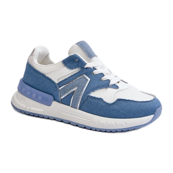 Step in style Urheilukengät Malli Vinelli A88-179 Sininen - Astu tyylillä