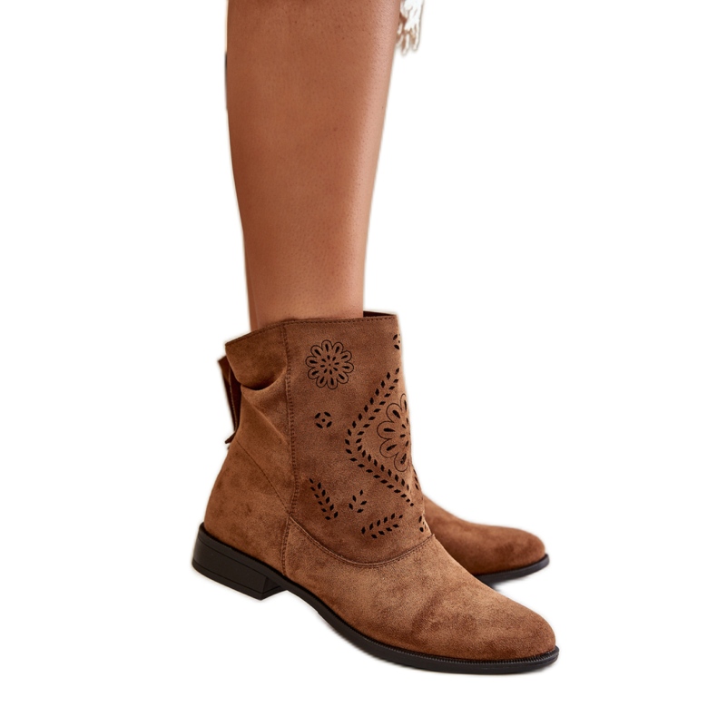 Step in style Saappaat Malli Irinette MAM65-106 Ruskea - Astu tyyliin