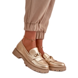 Step in style Mokasiinit Malli Zanita GQ8-010 Gold - Astu tyyliin keltainen