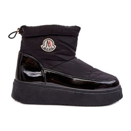 Step in style Lumikengät Malli Gattea HY852 Musta - Astu tyyliin