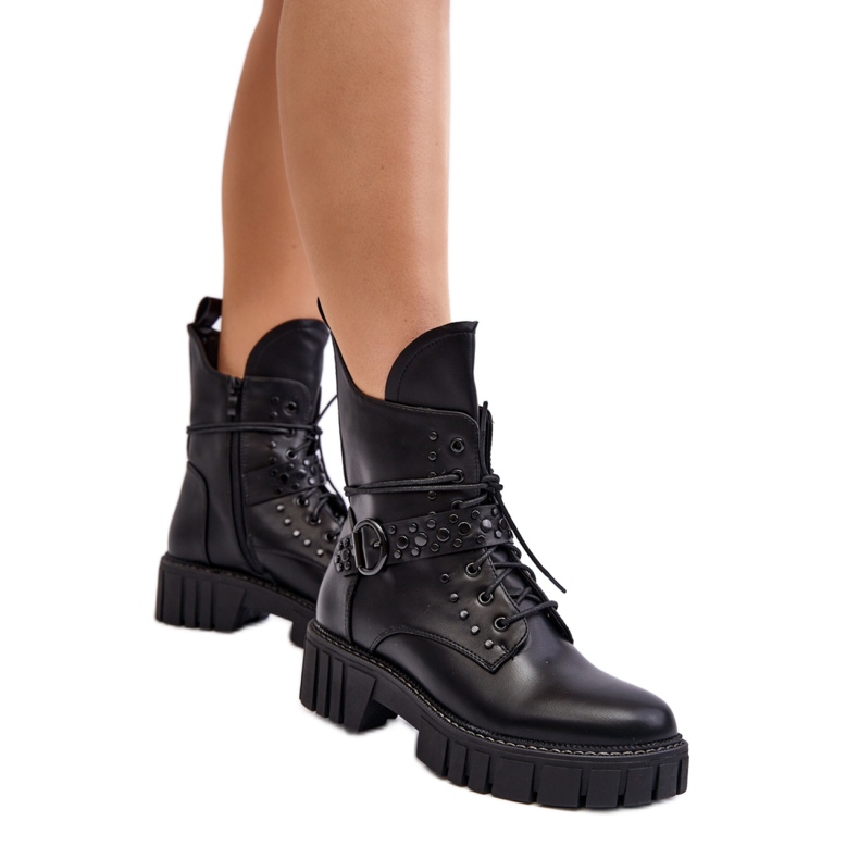 Step in style Workers Malli Vestara 611 Black - Astu tyyliin musta