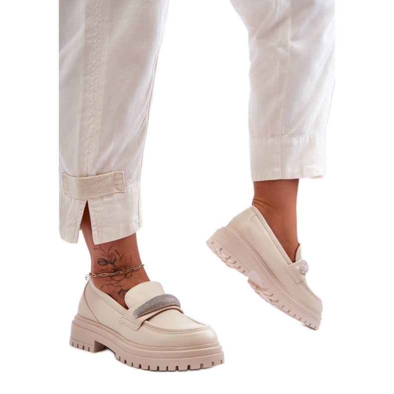 Step in style Mokasiinit Malli Aricka 7961 Beige - Astu tyyliin