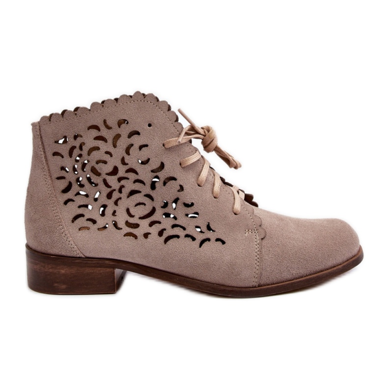 Step in style Saappaat Malli Zazoo 2871/024 Beige - Astu tyyliin