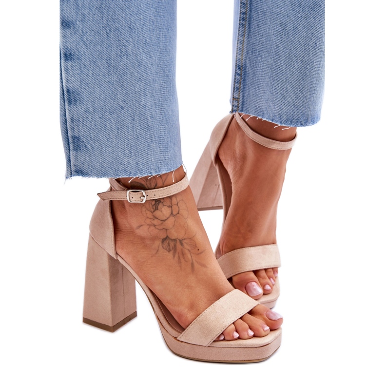 Step in style Sandaalit Malli Merila LC-29 Beige - Astu tyyliin