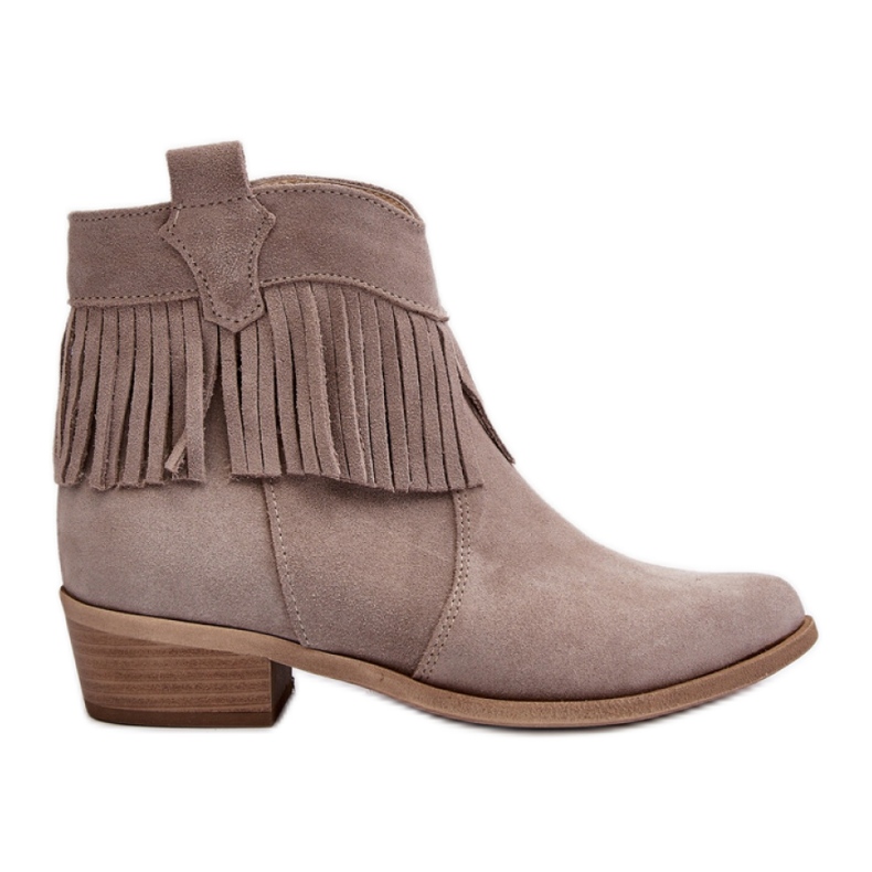 Step in style Saappaat Malli Zazoo 3430 Cappuccino - Astu tyyliin beige