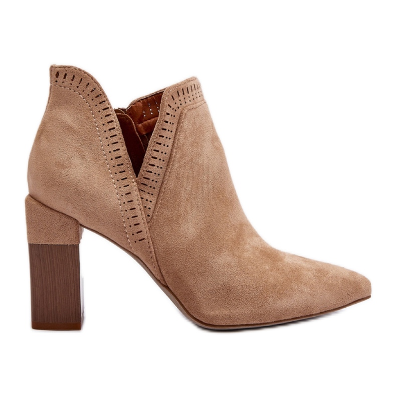 Step in style Saappaat Malli Vailen A8805-63 Beige - Astu tyyliin