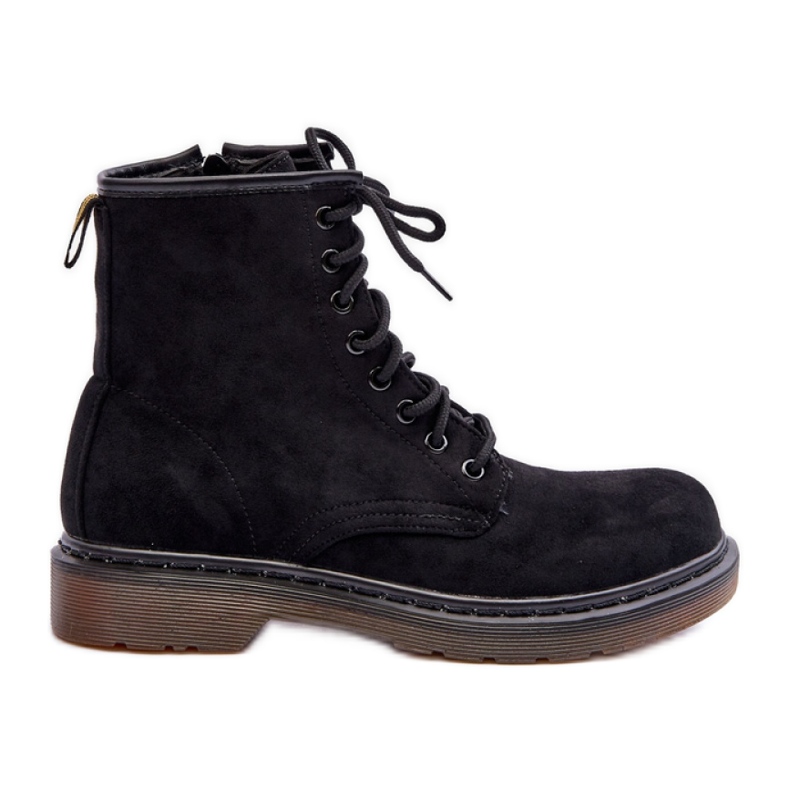 Step in style Workers Model Asteoris H1080 Black Suede - Astu tyyliin musta