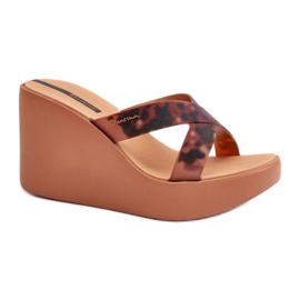 Step in style Sandaalivarvastossut Malli 83520 Ipanema High Fashion Slide Fem Ruskea - Astu tyyliin