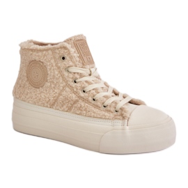 Step in style Tennarit Malli Big Star OO274A444 Beige - Astu tyyliin
