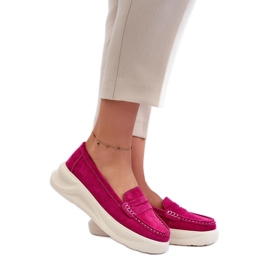 Step in style Loaferit Malli Filidia 24PB18-6889 Fuchsia - Astu tyyliin vaaleanpunainen Step in style Loaferit Malli Filidia 24PB18-6889 Fuchsia - Astu tyyliin vaaleanpunainen