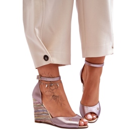 Step in style Sandaalit Malli Laura Messi 2603/783 Hopea - Astu tyyliin harmaa