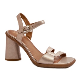 Step in style Sandaalit Malli Maciejka 06029-25 Gold - Astu tyyliin keltainen